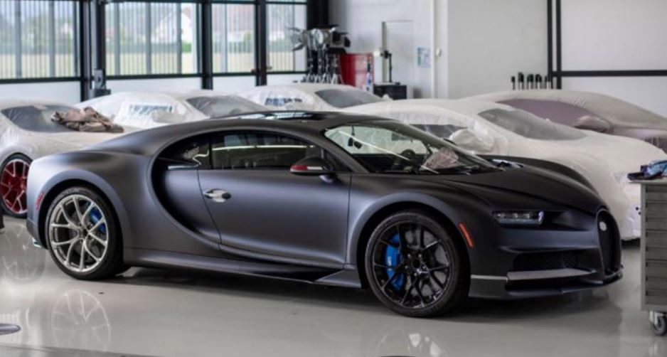 The Bugatti was sold for $ 3.4 million